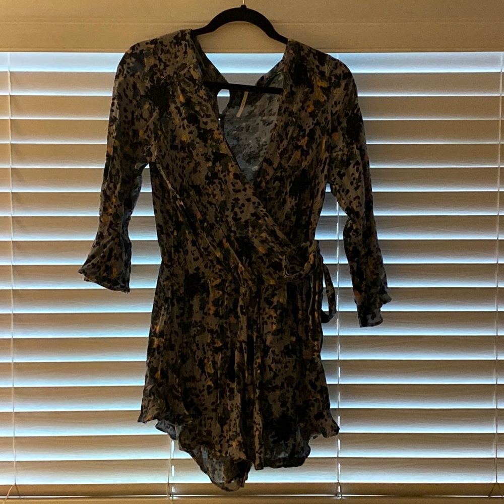 Free People Long Sleeve Romper